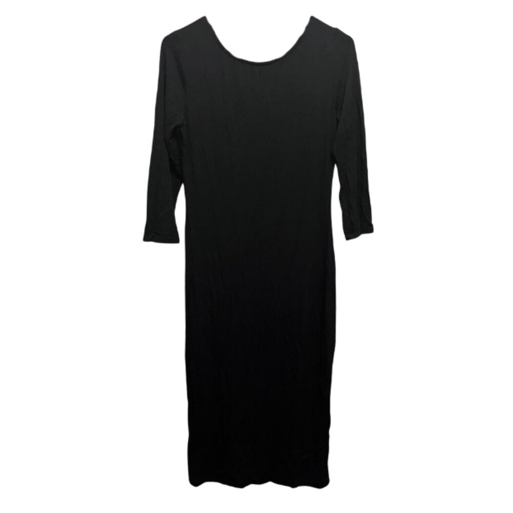 Lulu's Black Long Sleeve Knee length Dress